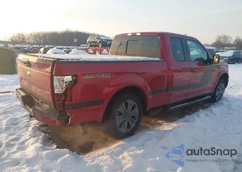 2018 Ford F-150 Xlt from USA, damaged, VIN 1FTEX1EP7JFE74846